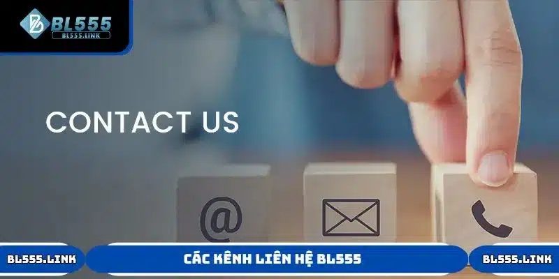 Các kênh liên hệ chính thức được BL555 hỗ trợ